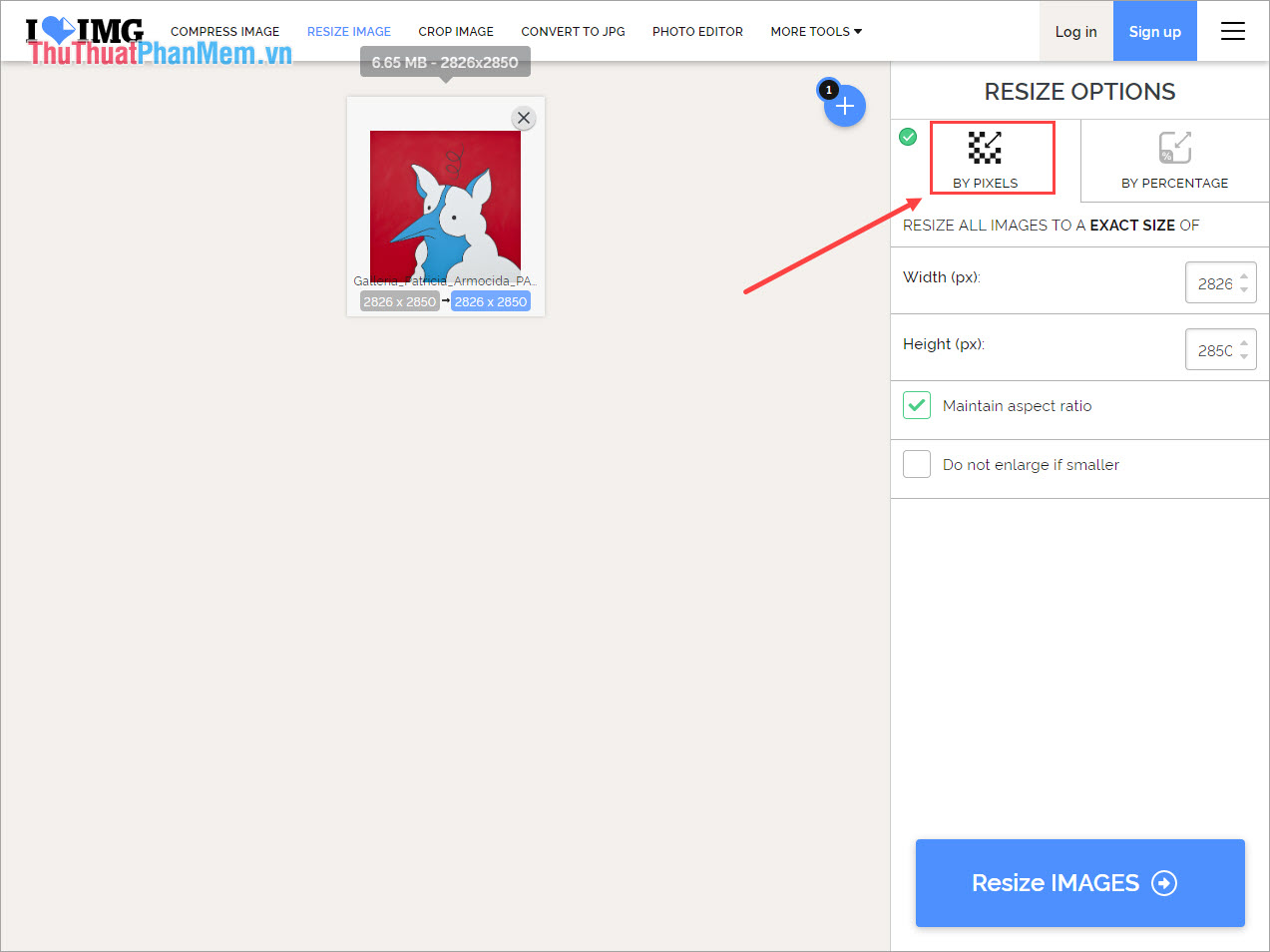 How to Resize photos without software is extremely fast and easy Picture 13