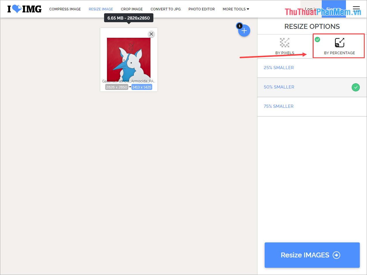 How to Resize photos without software is extremely fast and easy Picture 14