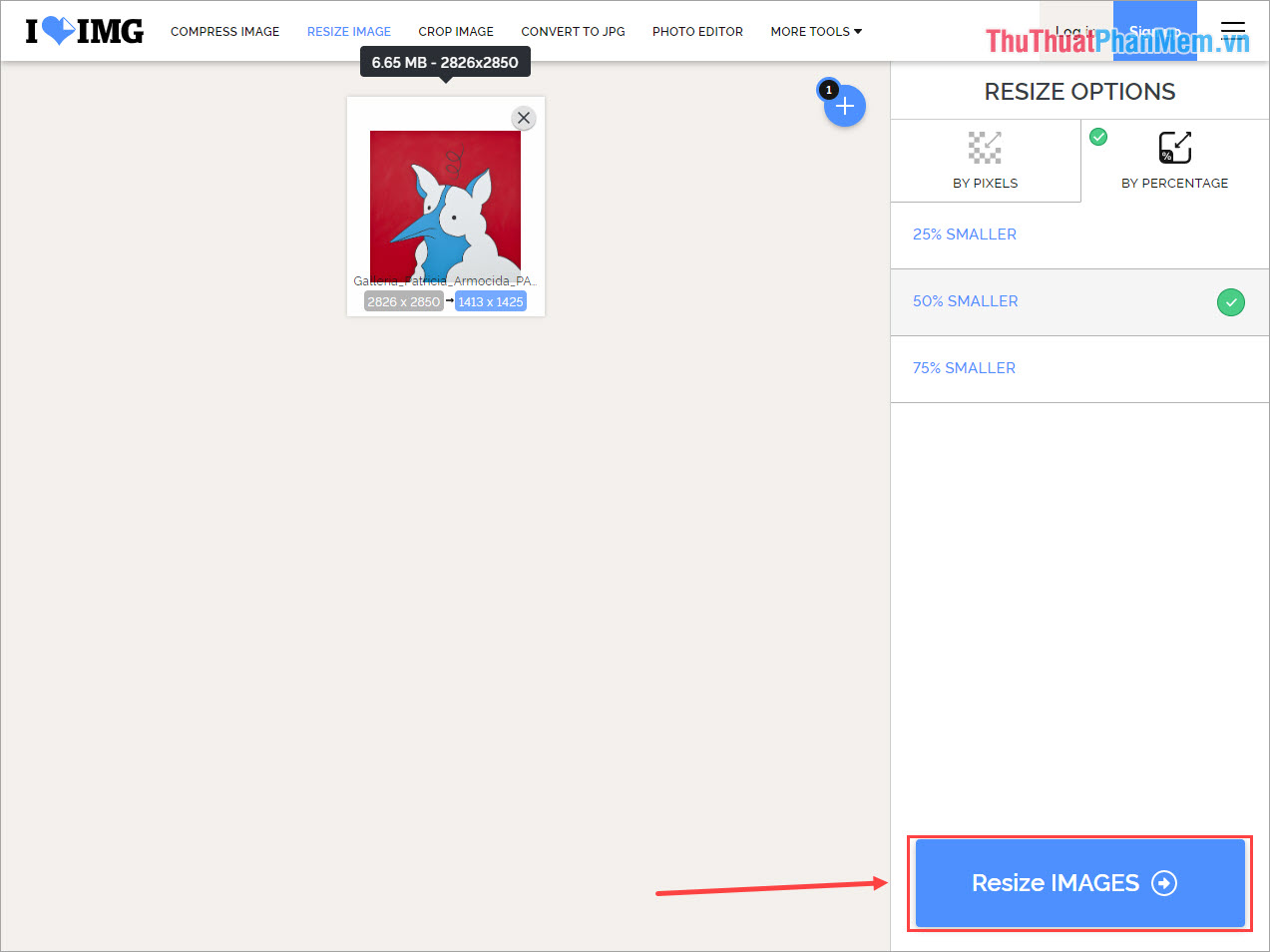 How to Resize photos without software is extremely fast and easy Picture 15