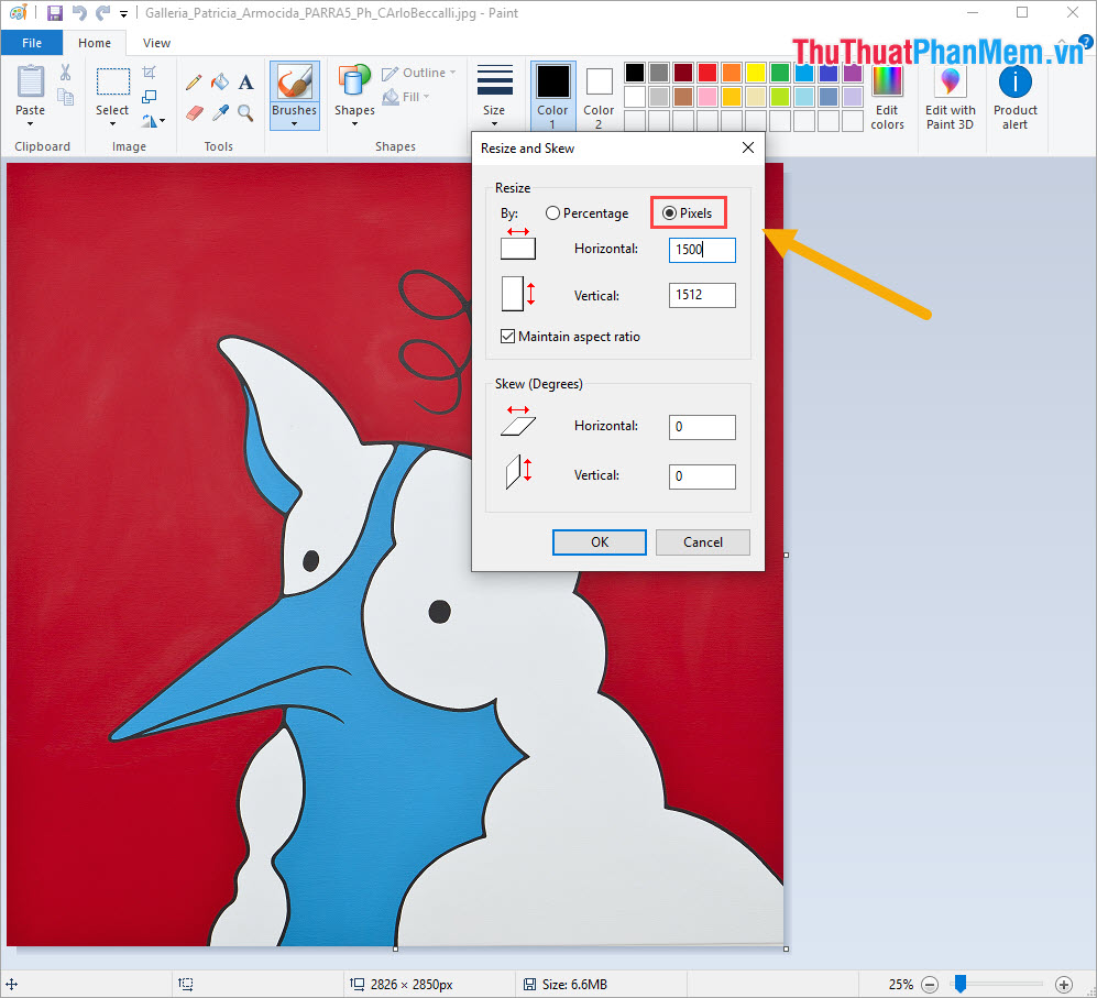 How to Resize photos without software is extremely fast and easy Picture 6