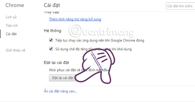 How to restore Chrome, Firefox, IE browser to the default state? Picture 3