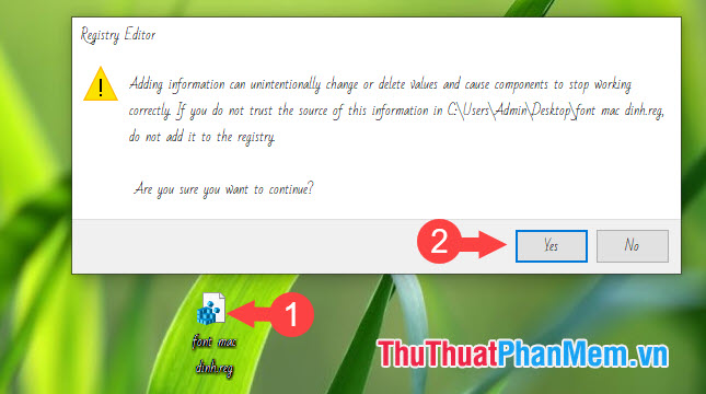 How to restore the default font on Windows 10 Picture 11