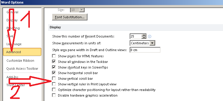 How to restore the view room mode or lose the vertical bar Picture 5