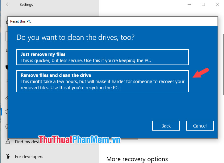How to restore Windows 10 to a newly installed state Picture 6