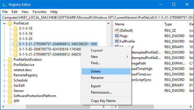 How to restore Windows User Profile 10 Picture 4