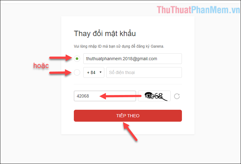 How to retrieve a Garena password Picture 3