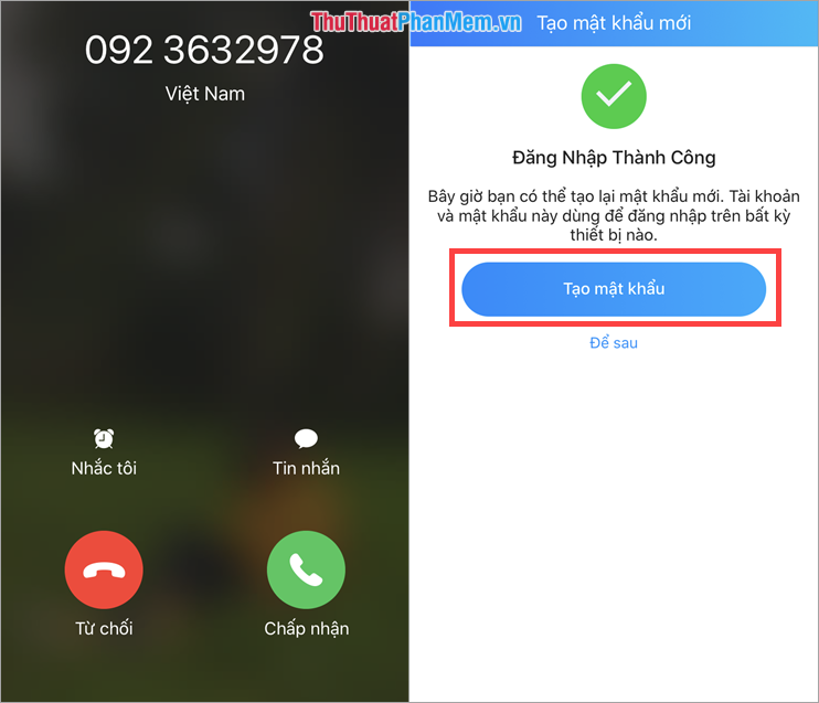 How to retrieve a hacked or lost Zalo account Picture 4