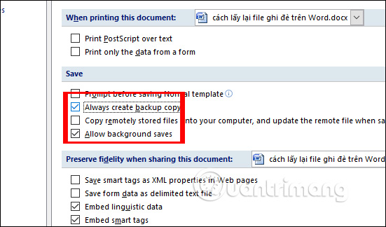 How to retrieve an overwritten Word file Picture 3