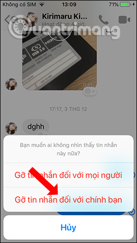 How to retrieve messages on Facebook Messenger Picture 7