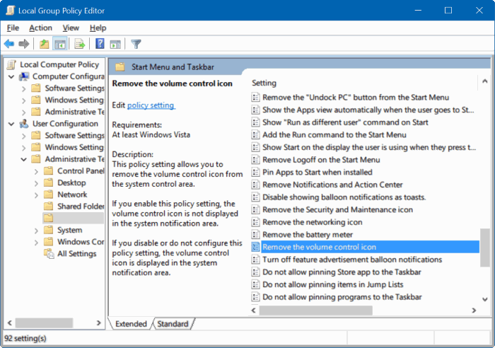 How to retrieve the Volume icon disappears on the Taskbar? Windows 10? Picture 5