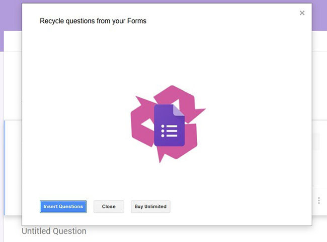 How to reuse and combine Google Forms with FormRecycler Picture 9