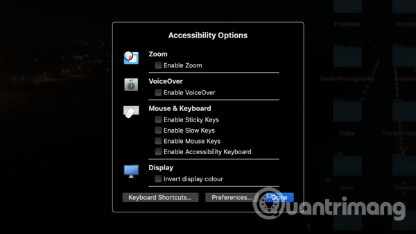 How to reverse the color displayed on the Mac Picture 5