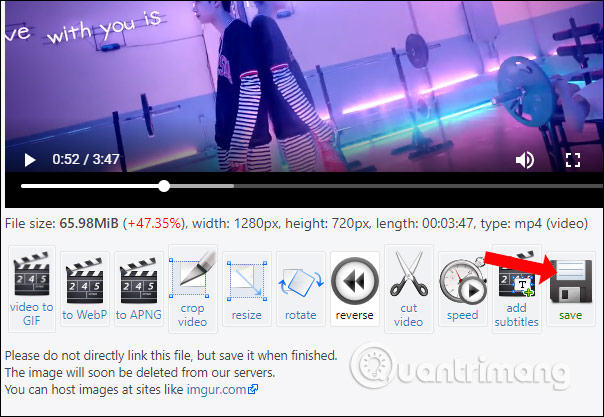 How to reverse video online for free Picture 3