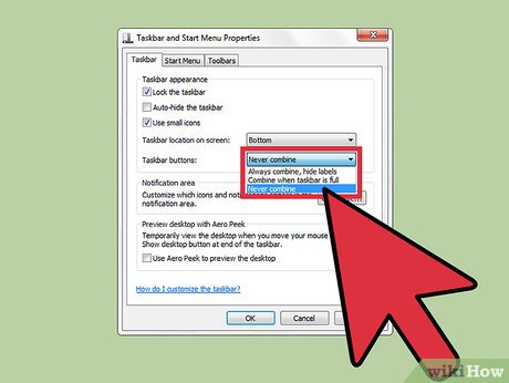 How to Revert to the Classic Taskbar on Windows 7 Picture 3