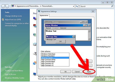 How to Revert to the Classic Windows Color Theme on Windows Vista Picture 12