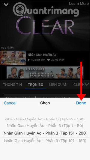 How to review movies of THVL1, THVL2 on the phone Picture 11