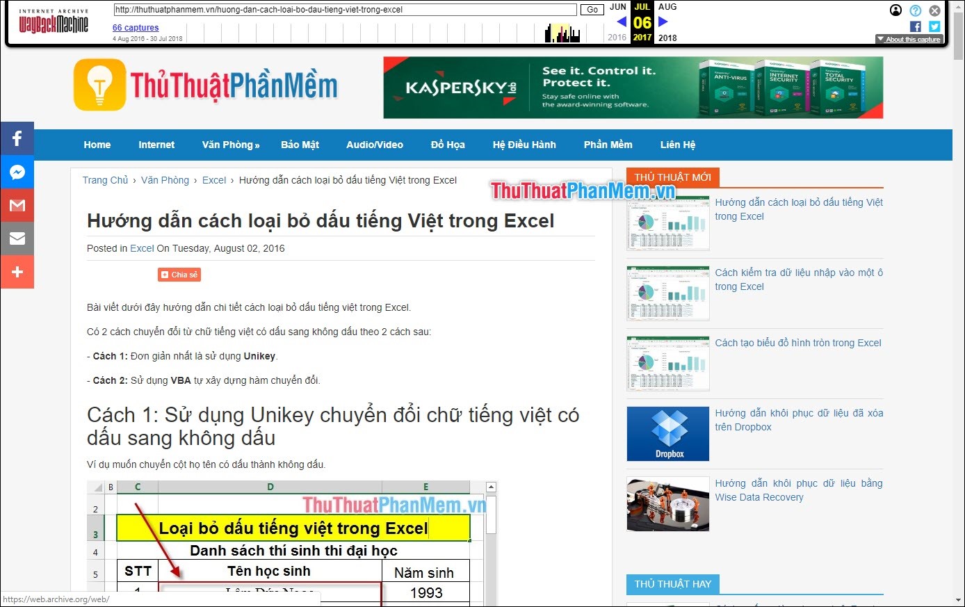 How to review old data on a Web site using Archive.org (Wayback Machine) Picture 7