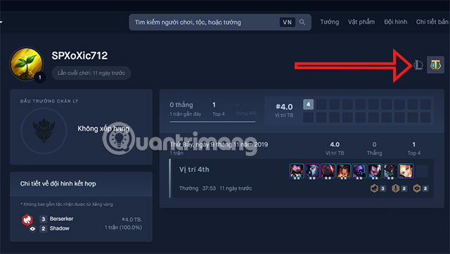 How to review the history of the game Arena of Truth, League of Legends Picture 9
