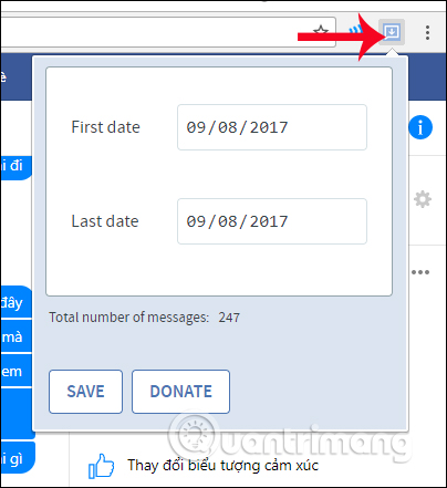 How to review the message on Facebook without dragging the mouse tired hand Picture 5