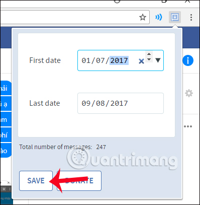 How to review the message on Facebook without dragging the mouse tired hand Picture 6