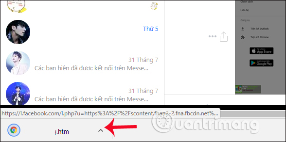 How to review the message on Facebook without dragging the mouse tired hand Picture 7