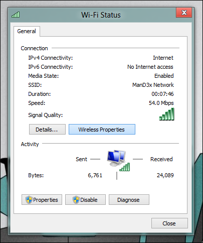How to review the Wifi password connected on Windows Picture 4