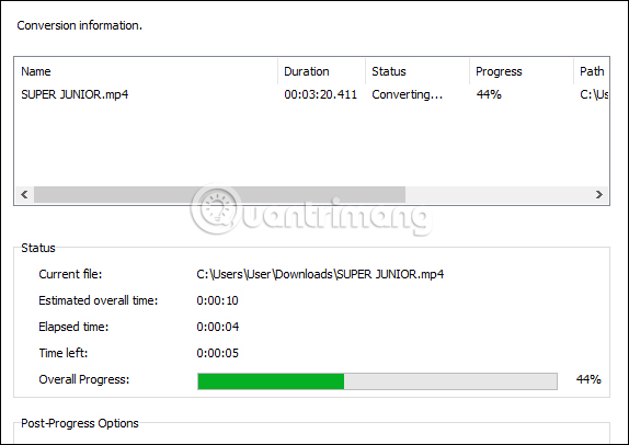 How to rip music from video on computer with AV Video Converter Picture 11