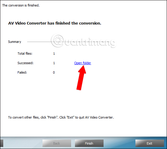 How to rip music from video on computer with AV Video Converter Picture 12