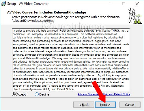 How to rip music from video on computer with AV Video Converter Picture 3