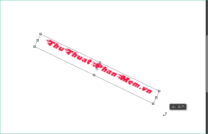How to rotate a layer in Photoshop Picture 7
