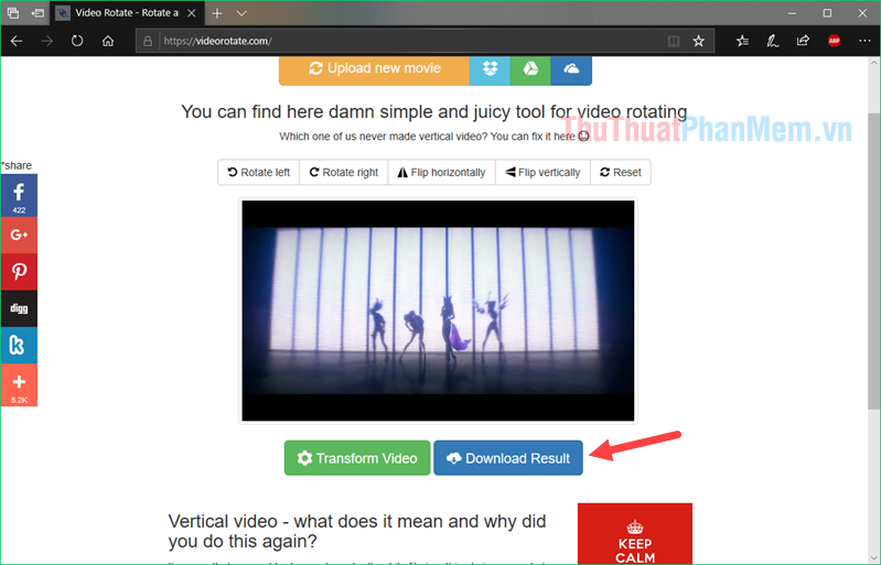 How to rotate a video in the opposite direction Picture 11