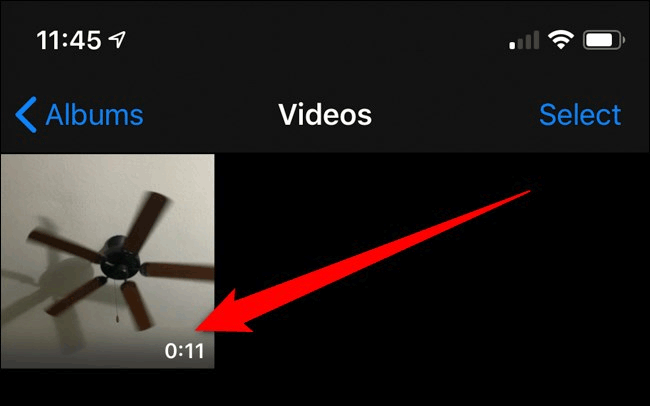 How to rotate iPhone videos without installing the application