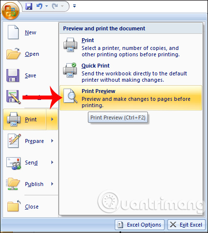 How to rotate paper size in Excel Picture 3