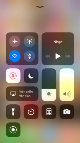 How to rotate the screen with iOS 11 audio microphone Picture 1