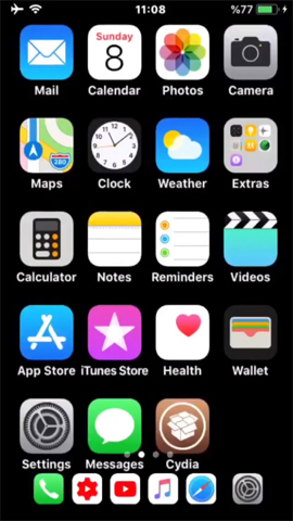 How to round the dock bar on iPhone Picture 10