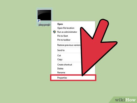 How to Run Command Prompt Commands from a Windows Shortcut Picture 12
