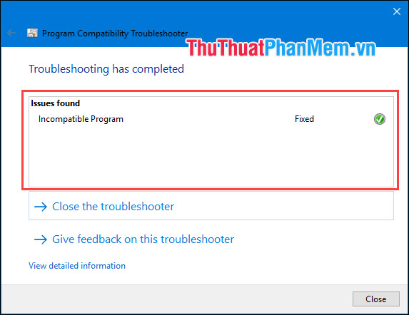 How to run games, old software on Windows 10, adjust old software to be compatible with Win 10 Picture 10
