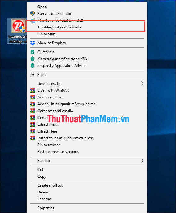 How to run games, old software on Windows 10, adjust old software to be compatible with Win 10 Picture 6
