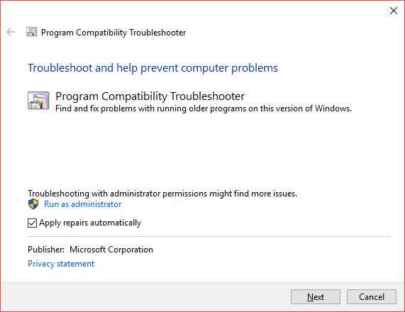 How to run games, old software on Windows 10 Picture 3
