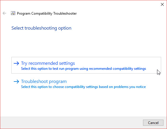 How to run games, old software on Windows 10 Picture 6