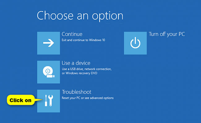 How to run Startup Repair in Windows 10 Picture 1