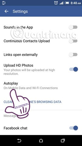 How to save 3G capacity when surfing Facebook Picture 11