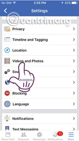 How to save 3G capacity when surfing Facebook Picture 8