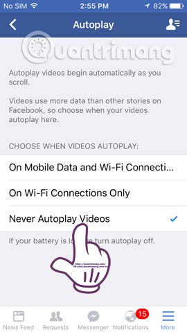 How to save 3G capacity when surfing Facebook Picture 9