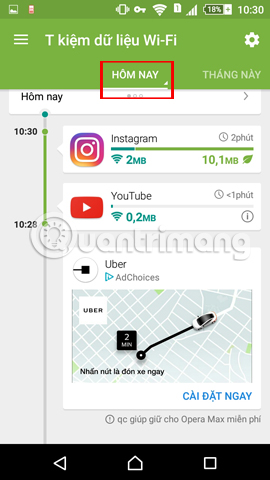 How to save 3G effectively with Opera Max Android Picture 12