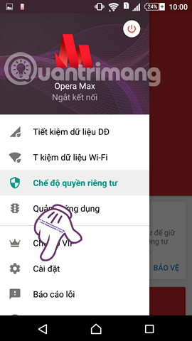 How to save 3G effectively with Opera Max Android Picture 3