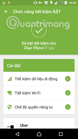 How to save 3G effectively with Opera Max Android Picture 9