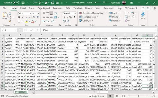 How to save a list of running processes to a file in Windows Picture 8
