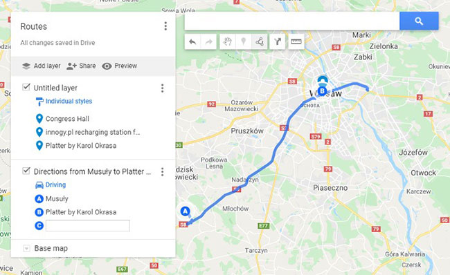 How To Make A Trip Route On Google Maps