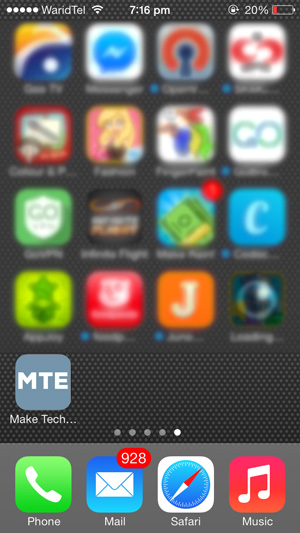 How to save a Web page to the main screen on an iOS device? Picture 6